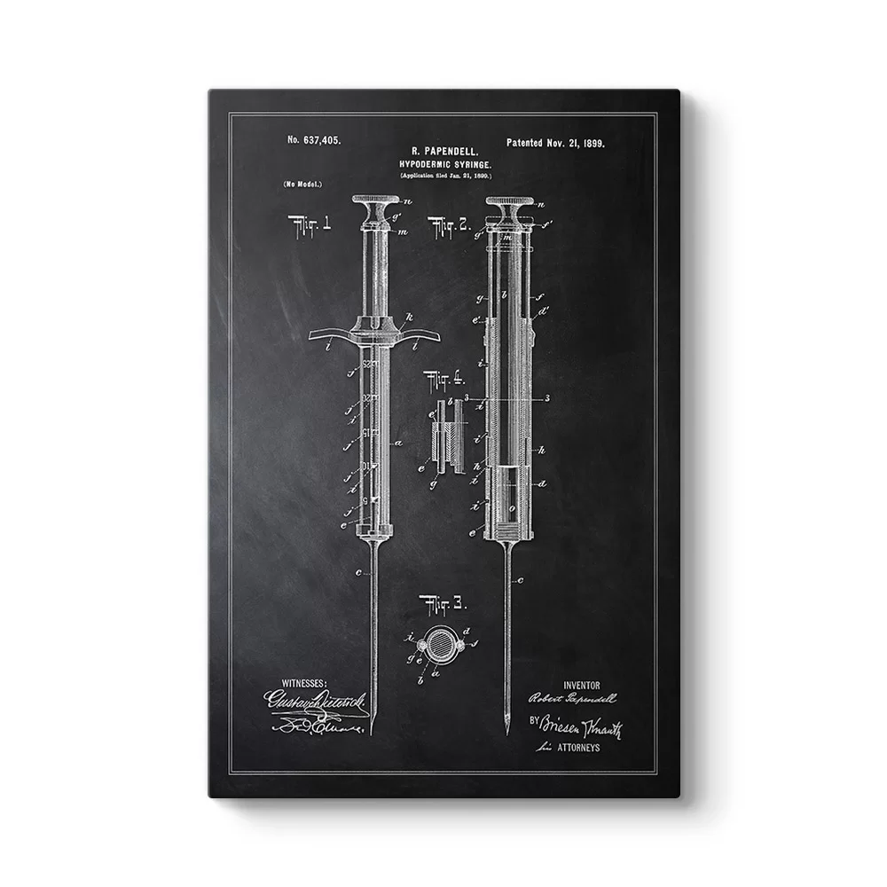 Enjektör Şırınga Patent Tablosu - Model 2
